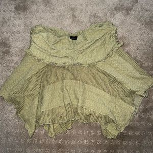 Green Fairy Urban Outfitters Mini Skirt